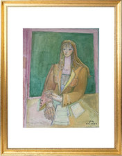 O. ROLANDO (1933-2020) Elève de Mac-Avoy Belle scène animée 1970 (53)