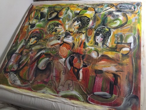 Hrasarkos acrylique sur - hrasarkos,