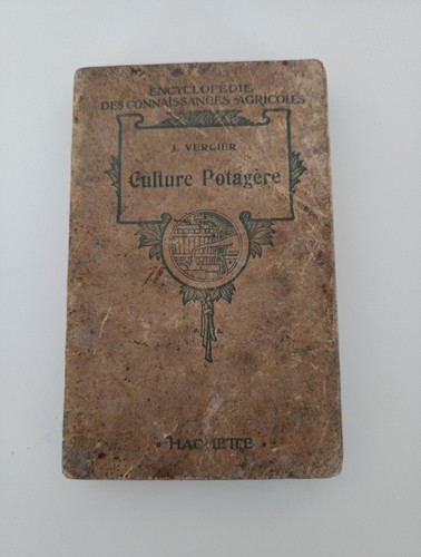 Livre ancien culture potagère - livre,