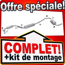 Ligne pot d'échappement pour