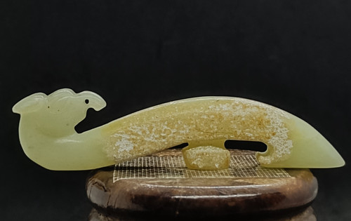 Ancienne sculpture jade - sculpture, en