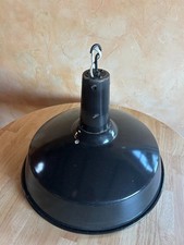 Lampe d'atelier émaillée