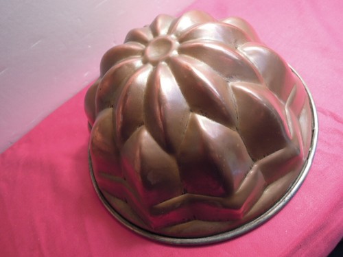 Ancien moule kouglof en - a,