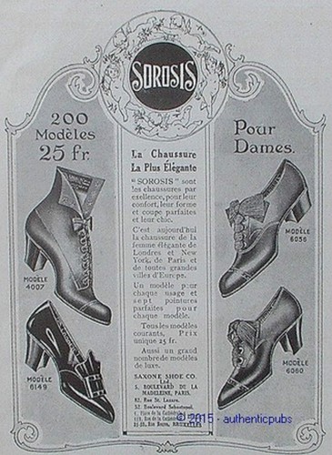 Advertisement sorosis shoes - advertisement,