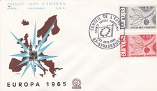 FRANCE 1965 FDC EUROPA  YT