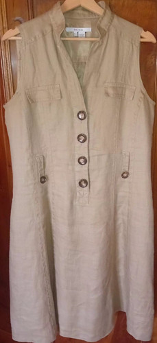 Robe zara t42 couler naturel - t42,,
