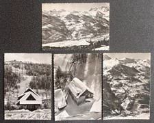 4 Carte postale Serre Chevalier Années 1950