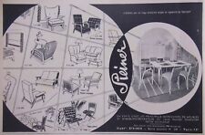 PUBLICITÉ STEINER MEUBLES ET ENSEMBLIER DECORATEUR EXIGEZ