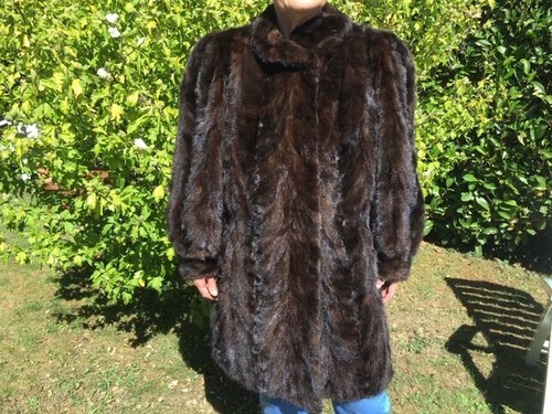 Veste pattes vison véritable