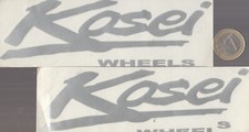 L265. KOSEI lot de 2. Roues