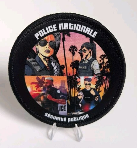 écusson scratch police - scratch,,
