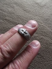 bague croix de Lorraine de poilu travail de tranchée Artisanat 14 18 ww1