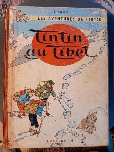 Tintin tibet original air - tintin,