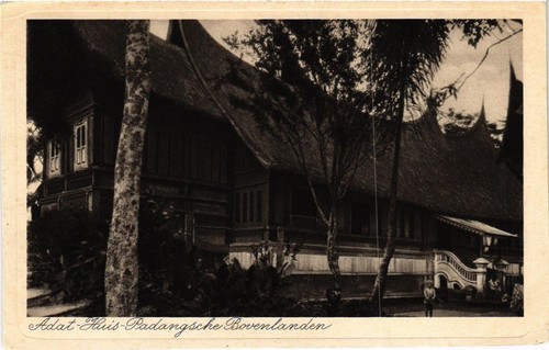 Cpa padangsche bovenlanden - cpa,