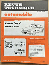 Revue Technique CITROËN GSA