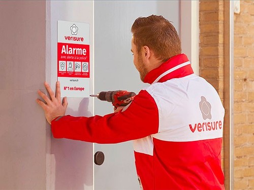 Plaque dissuasive verisure - 🚨plaque,
