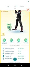 Compte Pokémon Go Niv 50