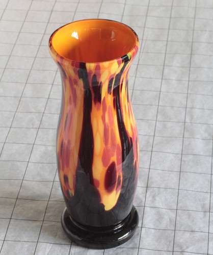 Ancien vase verre clichy - ancien,