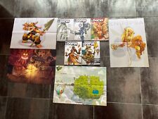 Lot de 5 magazines + 4 posters