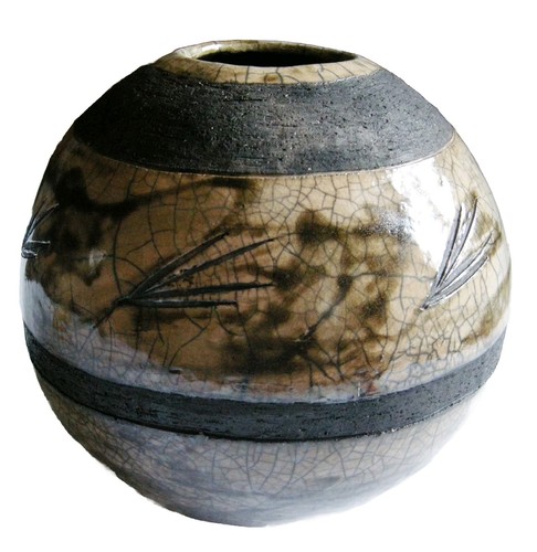 Beau vase boule ceramique - vase, en