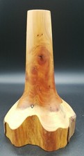 Vase Soliflore en bois ( if )