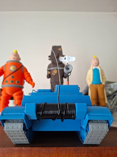 Char lunaire tintin a - lunaire,