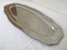 Grand Plat de service ovale en