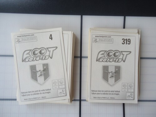 Panini stickers foot 2014 2015 - stickers,