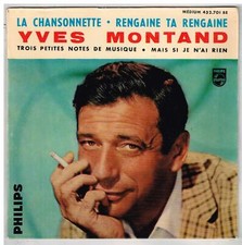 Yves MONTAND   La chansonnette         7" EP 45 tours 