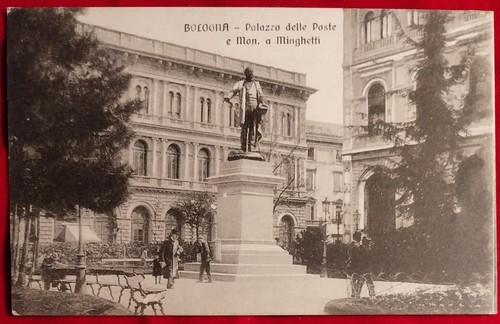 Carte postale bologna - carte, palais