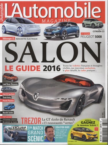 Automobile magazine 846 - l’automobile, n°846