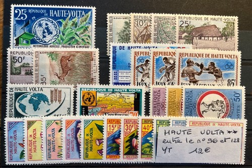 Timbres haute volta entre - timbres, pa