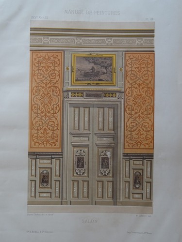 Litho decoration boiserie - decoration,