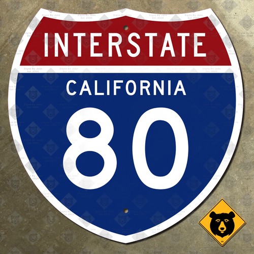 California interstate san - california, 80