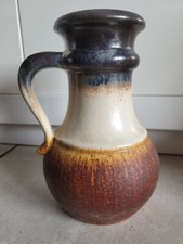 Ancien Vase Ou Pichet Scheurich Keramik W Germany Céramique D' Allemagne 
