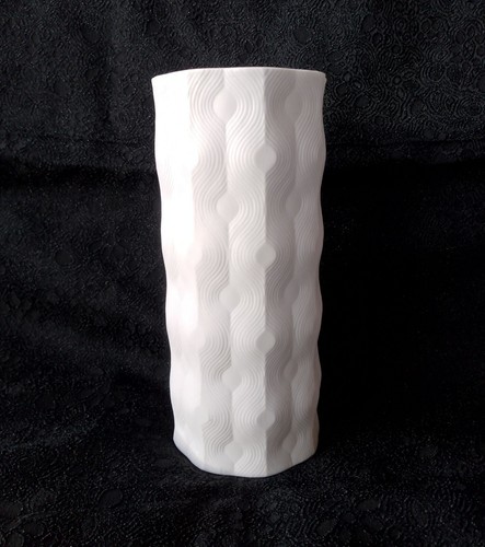 Vase blanc porcelaine - vase, en