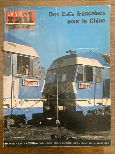 Vie rail 1973 - vie, du