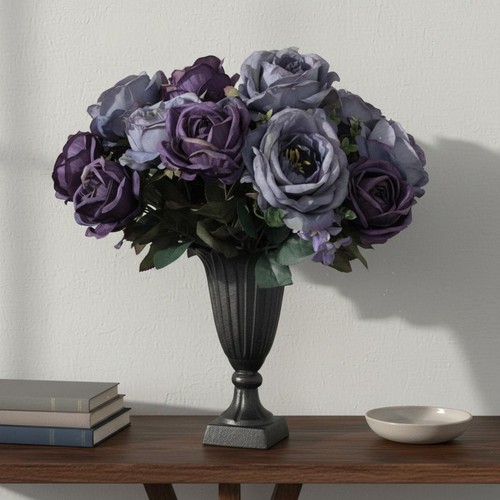 Vase fer forgé élégant - forgé,