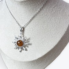 Pendentif Ambre Soleil 4,81gr