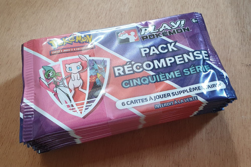 Pack récompense pokémon - pack,