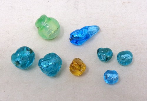 Lot perles anciennes en - lot, 8