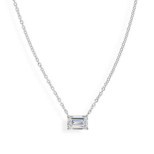 Pendentif solitaire diamant - pendentif,