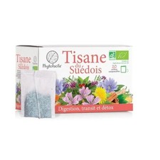 Tisane du Suédois BIO - Digestion, transit et détox – 20 sachets