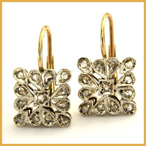 Boucles oreilles or jaune - boucles, d'oreilles