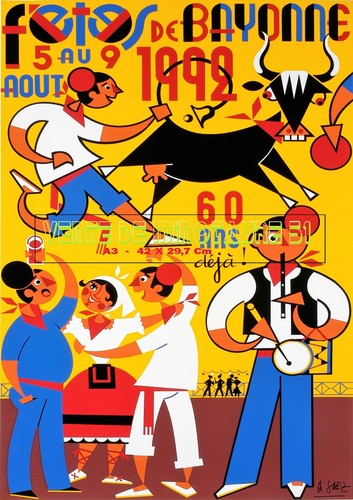 Fêtes bayonne 1992 - fêtes, 64