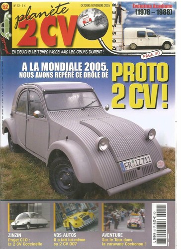 Planete proto 2 cv - 2, n°52