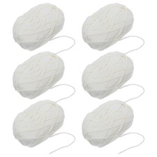  6 Pcs Fil Coton Pour Crochet