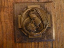 BUSTE BRONZE VIERGE À