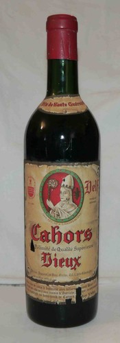 Vin rouge ancien cahors delf - vin,