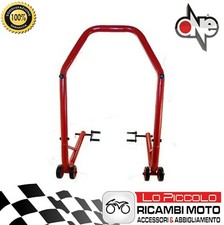 77549810 Chevalet Leve Moto Pour Roue Avant Moto Scooter Rouge Universel